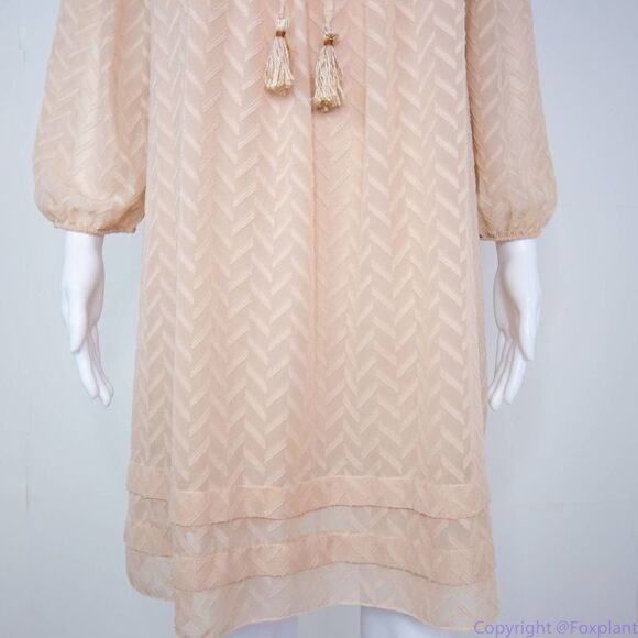 Anthropologie One September Anwen Peasant Shift Baby Doll Dress, size M - Picture 6 of 16
